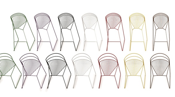 Ribelle - pierwsze outdoorowe krzesło Luxy