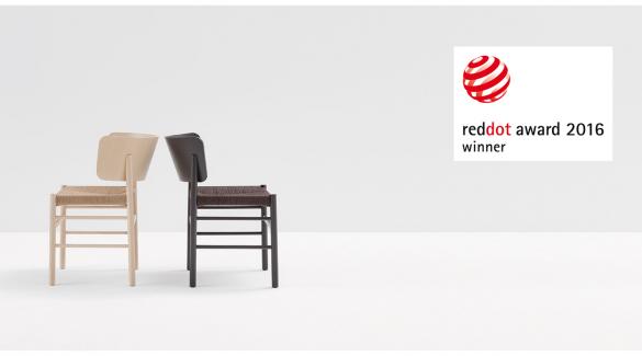 Red Dot Award 2016 dla krzesła Fratina firmy Billiani